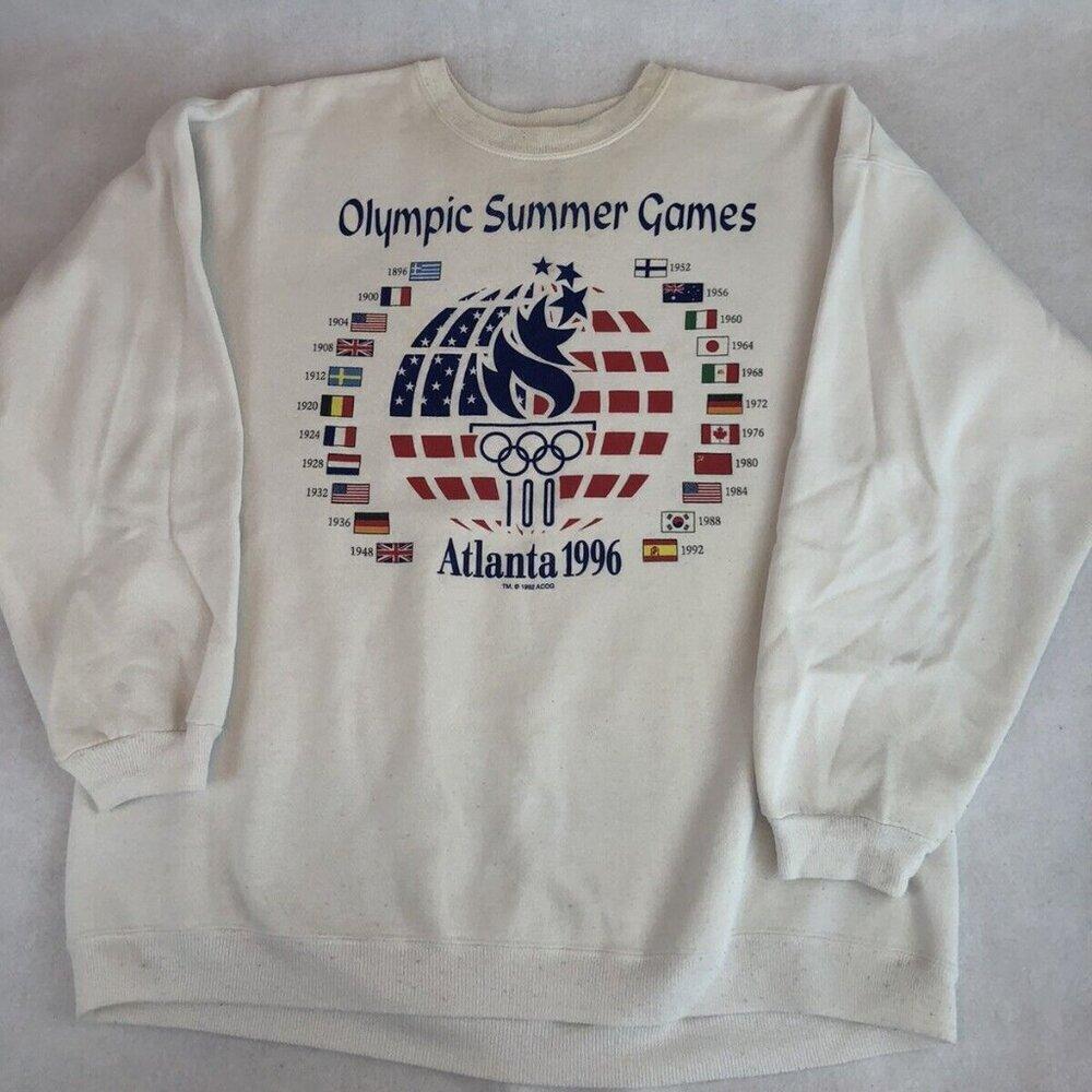 Atlanta 1996 Olympics Summer Games Sweatshirt Retro